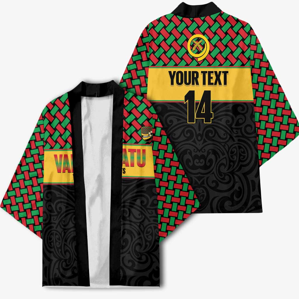 Vanuatu Football Custom Kimono Go Chiefs Basket-weave Pattern