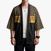 Vanuatu Football Custom Kimono Go Chiefs Basket-weave Pattern