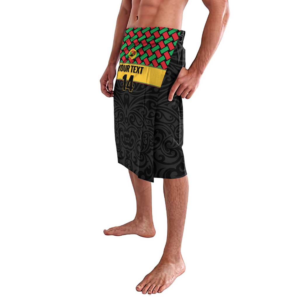 Vanuatu Football Custom Lavalava Go Chiefs Basket-weave Pattern LT14 - Polynesian Pride