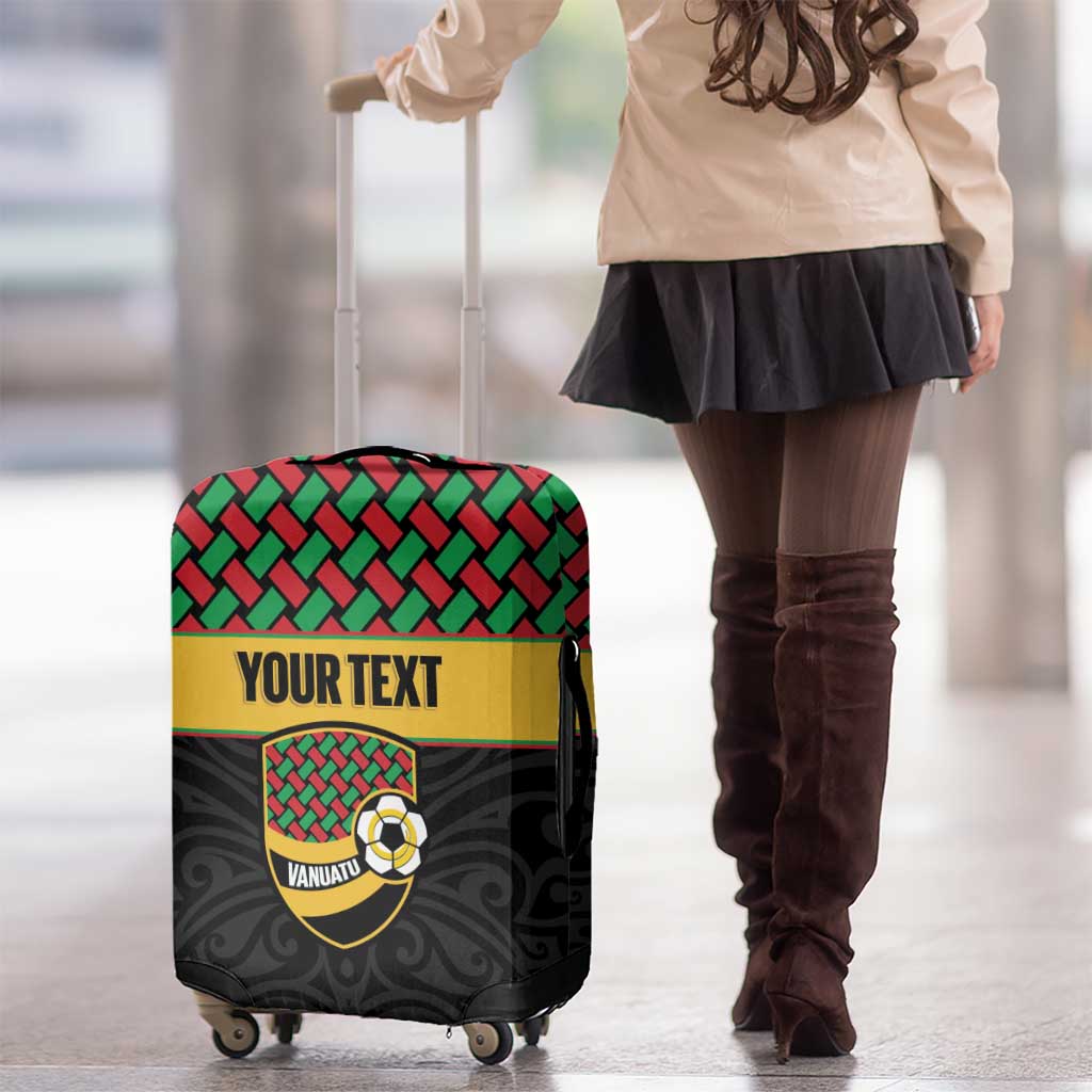Vanuatu Football Custom Luggage Cover Go Chiefs Basket-weave Pattern LT14 - Polynesian Pride