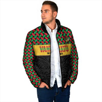 Vanuatu Football Custom Padded Jacket Go Chiefs Basket-weave Pattern
