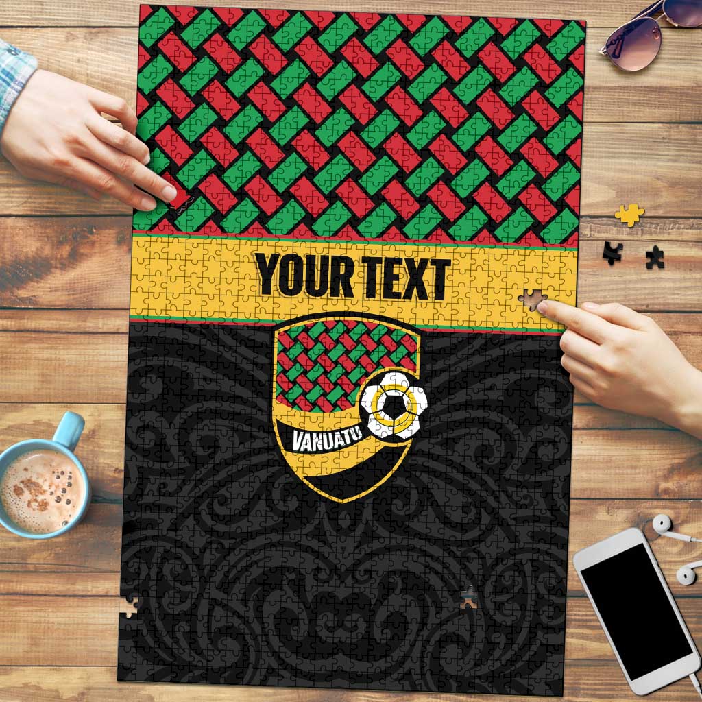 Vanuatu Football Custom Puzzle Go Chiefs Basket-weave Pattern