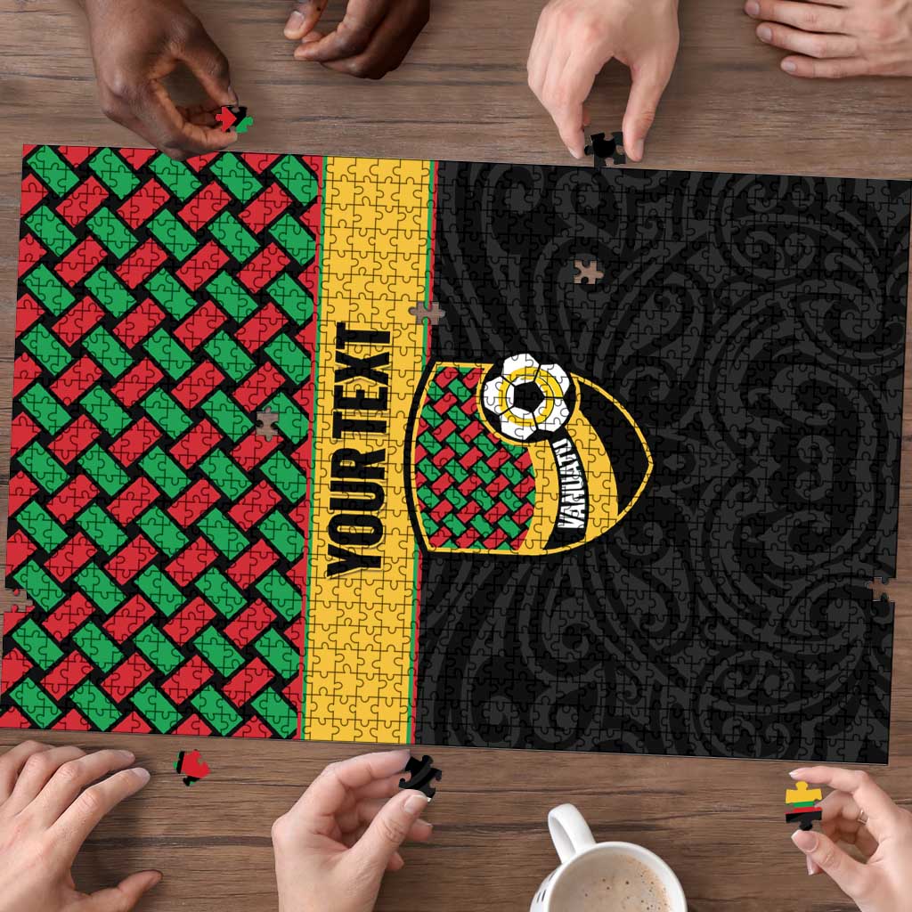 Vanuatu Football Custom Puzzle Go Chiefs Basket-weave Pattern