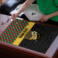Vanuatu Football Custom Puzzle Go Chiefs Basket-weave Pattern