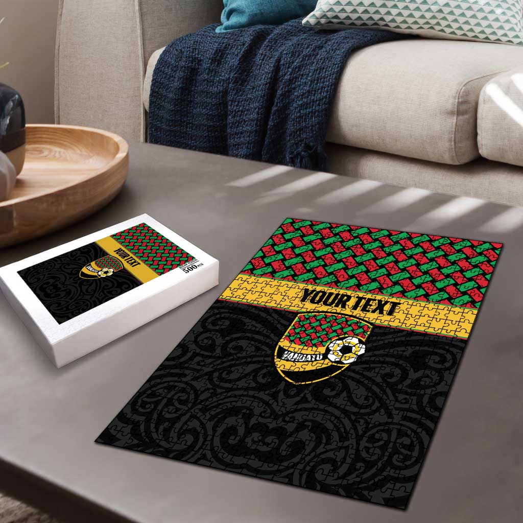 Vanuatu Football Custom Puzzle Go Chiefs Basket-weave Pattern
