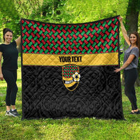 Vanuatu Football Custom Quilt Go Chiefs Basket-weave Pattern LT14 - Polynesian Pride