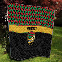 Vanuatu Football Custom Quilt Go Chiefs Basket-weave Pattern LT14 - Polynesian Pride