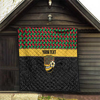 Vanuatu Football Custom Quilt Go Chiefs Basket-weave Pattern LT14 - Polynesian Pride