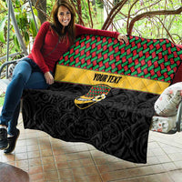 Vanuatu Football Custom Quilt Go Chiefs Basket-weave Pattern LT14 - Polynesian Pride