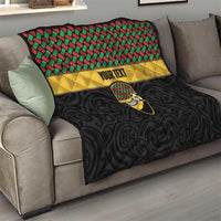 Vanuatu Football Custom Quilt Go Chiefs Basket-weave Pattern LT14 - Polynesian Pride