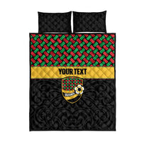Vanuatu Football Custom Quilt Bed Set Go Chiefs Basket-weave Pattern LT14 - Polynesian Pride