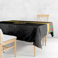 Vanuatu Football Custom Tablecloth Go Chiefs Basket-weave Pattern