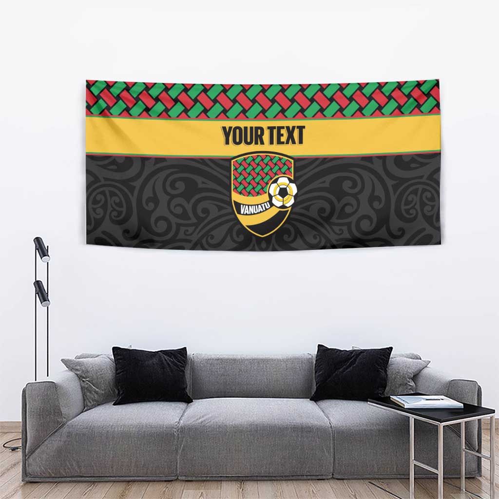 Vanuatu Football Custom Tapestry Go Chiefs Basket-weave Pattern LT14 - Polynesian Pride