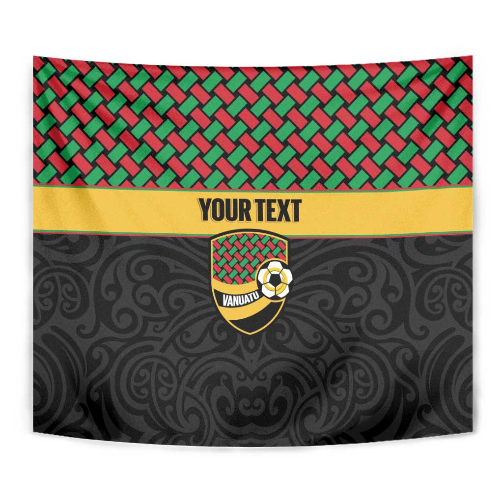 Vanuatu Football Custom Tapestry Go Chiefs Basket-weave Pattern LT14 - Polynesian Pride