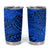 Blue Hawaii Tumbler Cup Polynesian Tribal Art