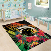 Vanuatu Boar Tusk Yumi Yumi Yumi Area Rug Independens Dei Long God Yumi Stanap