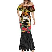 Vanuatu Boar Tusk Yumi Yumi Yumi Mermaid Dress Independens Dei Long God Yumi Stanap