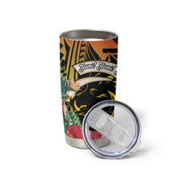 Vanuatu Boar Tusk Yumi Yumi Yumi Tumbler Cup Independens Dei Long God Yumi Stanap LT14 - Polynesian Pride