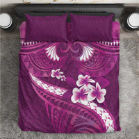 Pink Polynesia Bedding Set Tribal Pattern Tropical Frangipani LT14 Pink - Polynesian Pride