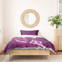 Pink Polynesia Bedding Set Tribal Pattern Tropical Frangipani LT14 - Polynesian Pride