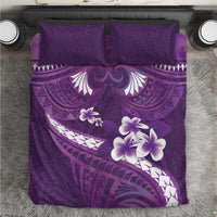 Purple Polynesia Bedding Set Tribal Pattern Tropical Frangipani LT14 Purple - Polynesian Pride