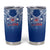 Samoa Rugby Tumbler Cup Toa Samoa Polynesian Pacific Navy Version