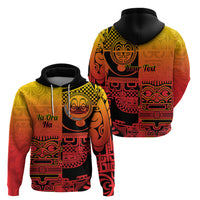 Personalised Ia Ora Na Marquesas Islands Zip Hoodie Mata Tiki Marquesan Tattoo LT14 - Polynesian Pride