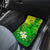 Kia Orana Cook Islands Car Mats Kuki Airani Tattoo Pattern With Sea Turtle LT14 - Polynesian Pride