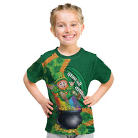 St Patrick's Day Hawaii Kid T Shirt Hauoli Maoli Funny Shaka Leprechaun