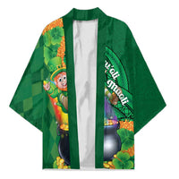 St Patrick's Day Hawaii Kimono Hauoli Maoli Funny Shaka Leprechaun