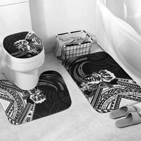 Hafa Adai Guam Discovery Day Bathroom Set Chamorro Latte Stone Hand Black Version