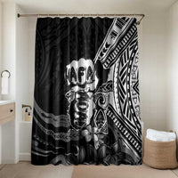 Hafa Adai Guam Discovery Day Bathroom Set Chamorro Latte Stone Hand Black Version
