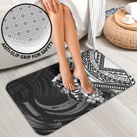 Hafa Adai Guam Discovery Day Bathroom Set Chamorro Latte Stone Hand Black Version