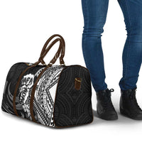 Hafa Adai Guam Discovery Day Travel Bag Chamorro Latte Stone Hand Black Version