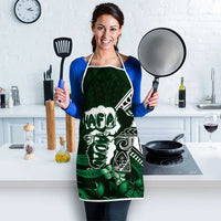 Hafa Adai Guam Discovery Day Apron Chamorro Latte Stone Hand Green Version LT14 - Polynesian Pride
