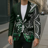 Hafa Adai Guam Discovery Day Blazer Chamorro Latte Stone Hand Green Version