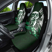 Hafa Adai Guam Discovery Day Car Seat Cover Chamorro Latte Stone Hand Green Version LT14 - Polynesian Pride