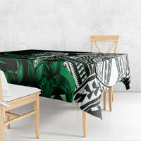 Hafa Adai Guam Discovery Day Tablecloth Chamorro Latte Stone Hand Green Version