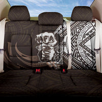 Hafa Adai Guam Discovery Day Back Car Seat Cover Chamorro Latte Stone Hand Brown Version LT14 One Size Brown - Polynesian Pride