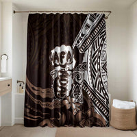 Hafa Adai Guam Discovery Day Bathroom Set Chamorro Latte Stone Hand Brown Version