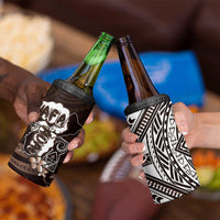 Hafa Adai Guam Discovery Day 4 in 1 Can Cooler Tumbler Chamorro Latte Stone Hand Brown Version LT14 - Polynesian Pride