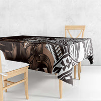 Hafa Adai Guam Discovery Day Tablecloth Chamorro Latte Stone Hand Brown Version LT14 - Polynesian Pride