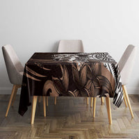 Hafa Adai Guam Discovery Day Tablecloth Chamorro Latte Stone Hand Brown Version LT14 - Polynesian Pride