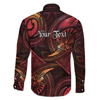 Personalised Polynesia Zodiac Aries Family Matching Long Sleeve Bodycon Dress and Hawaiian Shirt Galaxy Polynesian Pattern Chest Tattoo Style LT14 - Polynesian Pride
