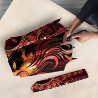 Personalised Polynesia Zodiac Aries Umbrella Galaxy Polynesian Pattern Chest Tattoo Style