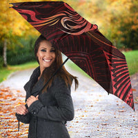 Personalised Polynesia Zodiac Aries Umbrella Galaxy Polynesian Pattern Chest Tattoo Style