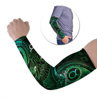 Personalised Polynesia Zodiac Taurus Arm Sleeves Galaxy Polynesian Pattern Chest Tattoo Style