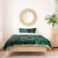 Personalised Polynesia Zodiac Taurus Bedding Set Galaxy Polynesian Pattern Chest Tattoo Style