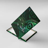 Personalised Polynesia Zodiac Taurus Canvas Wall Art Galaxy Polynesian Pattern Chest Tattoo Style