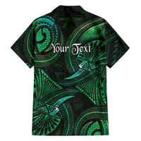Personalised Polynesia Zodiac Taurus Family Matching Off Shoulder Short Dress and Hawaiian Shirt Galaxy Polynesian Pattern Chest Tattoo Style LT14 - Polynesian Pride